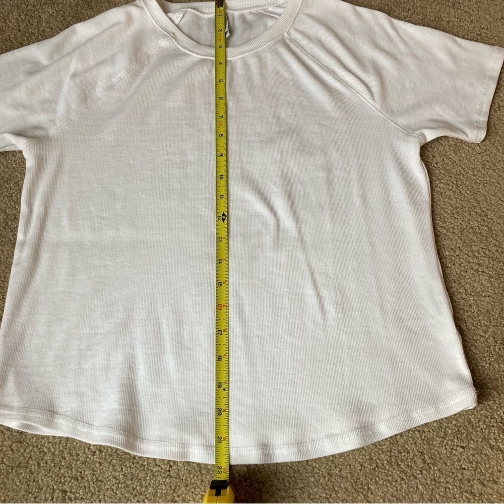 Zella Girls Short Sleeve White T shirt - Picture 4 of 5